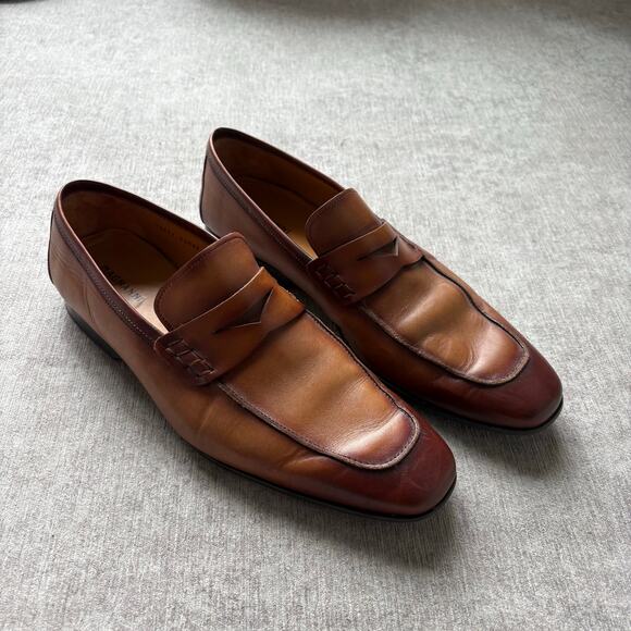 NWOT Men’s Magnanni Sasso Loafers - Picture 1 of 7